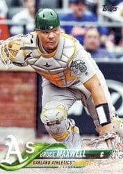 2018 Topps Base Set Bruce Maxwell #336 card