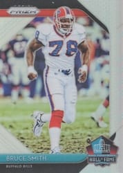 2018 Panini Prizm Hall of Fame Bruce Smith #HOF-10 card