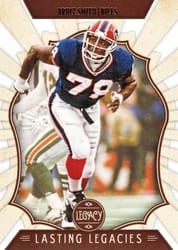 2019 Panini Legacy Lasting Legacies Bruce Smith #LL-BM card