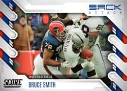2022 Score Sack Attack Bruce Smith #SA-BS card