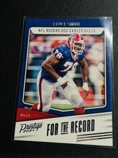 2024 Panini Prestige For the Record Bruce Smith #FR-BS card