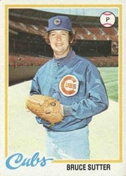 1978 Topps Base Set Bruce Sutter #325 card