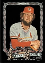 2025 Topps Allen & Ginter X Base Set Bruce Sutter #313 card