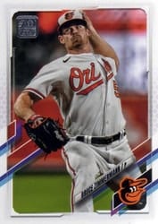 2021 Topps Update Base Set Bruce Zimmermann #US24 card