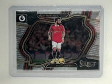 2022 Panini Select Premier League Bruno Fernandes #214 card