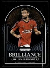 2023 Panini Prizm Premier League Brilliance Bruno Fernandes #23 card