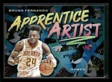 2019 Panini Court Kings Apprentice Artists Bruno Fernando #24 card