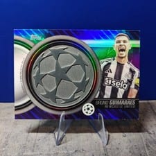 2025-26 Topps UEFA Club Competitions Starball Commemorative Relics Bruno Guimarães #SCR-BG card