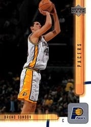 2001-02 Upper Deck Base Set Bruno Sundov #291 card