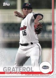 2019 Topps Pro Debut Base Set Brusdar Graterol #64 card