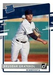 2020 Donruss Base Set Brusdar Graterol #58 card