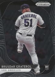 2020 Panini Prizm Base Set Brusdar Graterol #56 card