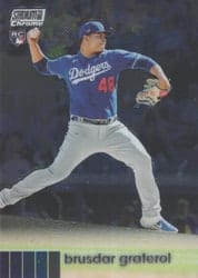 2020 Stadium Club Chrome Base Set Brusdar Graterol #53 card