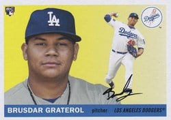 2020 Topps Archives Base Set Brusdar Graterol #34 card