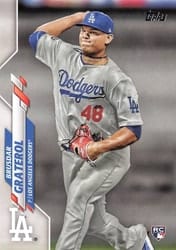 2020 Topps Base Set Brusdar Graterol #434 card