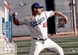 2020 Topps Base Set Brusdar Graterol #434b card