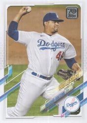 2021 Topps Base Set Brusdar Graterol #85 card