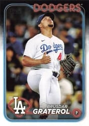 2024 Topps Base Set Brusdar Graterol #225 card