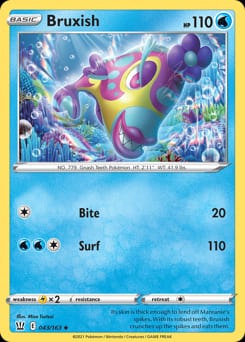 Battle Styles Bruxish #43 card