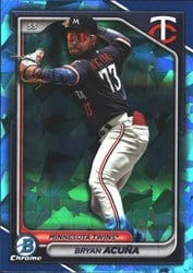 2024 Bowman Sapphire Edition Base Set Bryan Acuña #BCP-4 card