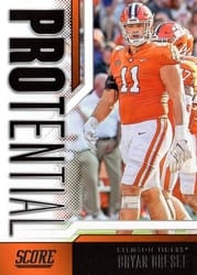 2023 Score Protential Bryan Bresee #20 card