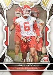 2022 Panini Certified Base Set Bryan Cook #190 card