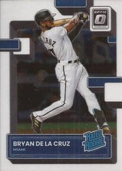 2022 Donruss Optic Base Set Bryan De La Cruz #53 card