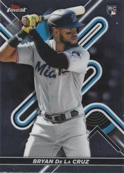 2022 Finest Base Set Bryan De La Cruz #24 card