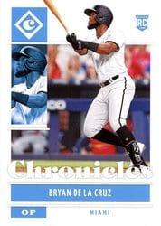 2022 Panini Chronicles Base Set Bryan De La Cruz #17 card