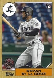 2022 Topps 1987 Topps Baseball (Series 2) Bryan De La Cruz #87TB-42 card