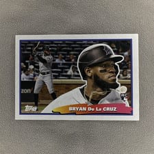 2022 Topps Archives 1988 Topps Big Mini Bryan De La Cruz #88BM-10 card