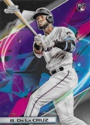 2022 Topps Cosmic Chrome Base Set Bryan De La Cruz #192 card