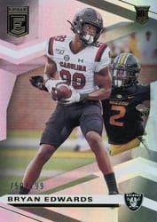 2020 Donruss Elite Base Set Bryan Edwards #152 card