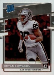 2020 Donruss Optic Base Set Bryan Edwards #178 card