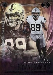 2020 Panini Illusions Base Set Bryan Edwards #37 card