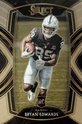 2020 Panini Select Base Set Bryan Edwards #276 card