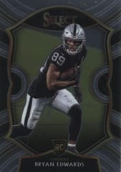 2020 Panini Select Base Set Bryan Edwards #76 card