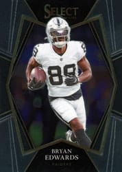 2021 Panini Select Base Set Bryan Edwards #121 card