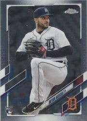 2021 Topps Chrome Update Base Set Bryan Garcia #USC71 card