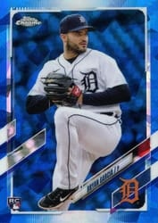 2021 Topps Chrome Update Sapphire Edition Base Set Bryan Garcia #US305 card