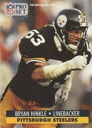 1991 Pro Set Base Set Bryan Hinkle #633 card
