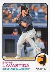 2022 Topps Heritage Base Set Bryan Lavastida #668 card