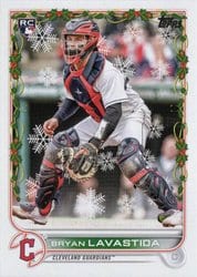 2022 Topps Holiday Base Set Bryan Lavastida #HW17 card