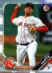 2019 Bowman Prospects Bryan Mata #BP-140 card