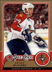 2008-09 O-Pee-Chee Base Set Bryan McCabe #633 card