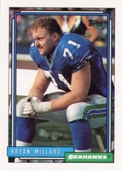 1992 Topps Base Set Bryan Millard #484 card