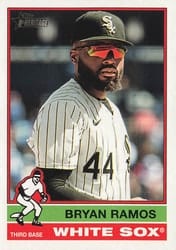 2025 Topps Heritage Base Set Bryan Ramos #381 card