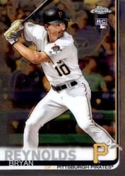 2019 Topps Chrome Update Base Set Bryan Reynolds #29 card