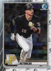 2020 Bowman Chrome Base Set Bryan Reynolds #84 card