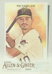 2020 Topps Allen & Ginter Base Set Bryan Reynolds #186 card